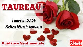 TAUREAU  Guidance Sentimentale  JANVIER 2024 besoin de s’émanciper et de nouvelles aventures [upl. by Halpern]