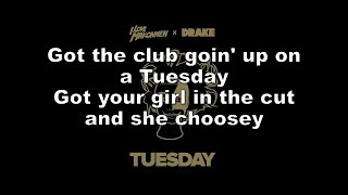 Tuesday Clean  ILOVEMAKONNEN ft Drake 2014 w lyrics [upl. by Latsyc]