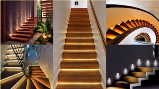 Top 100 Ingenious Staircase Lighting Ideas 2023  Best Ways To Light Up Your Home Stairs 2023 [upl. by Ymrej556]