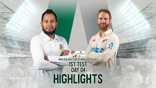 Bangladesh vs New Zealand Highlights  1st Test  Day 4  New Zealand Tour of Bangladesh 2023 [upl. by Judye]