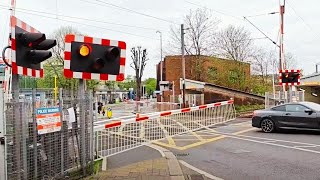 Highams Park Level Crossing London [upl. by Enymzaj]