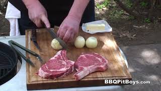 How to grill Rib Steaks amp Beef Sauce  Recipe [upl. by Sanderson]