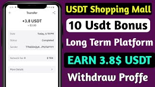 New Usdt Earning Site  Usd Mining Site 2024 Best Investment  Usdt Earning Website  Usdt Mall [upl. by Meek]