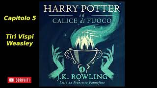 Harry Potter e il Calice di fuoco Audiolibro Italiano letto da Francesco Pannofino Capitolo 5 [upl. by Seko]