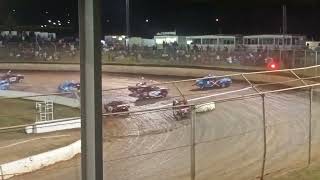 Hi Tec oils Toowoomba Speedway Queensland vs New South Wales Demolition Derby 270424 [upl. by Dann]