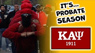 Its Probate Season 🔴⚪️ kappaalphapsi  experiencebsu [upl. by Ailyn]