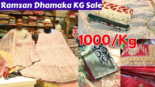 Ramzan Special Dhamaka KG Sale ₹ 1000Kg Fancy Suits Partywear Dresses amp Sarees Madina Tex World [upl. by Ennaxor682]