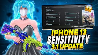 NEW UPDATE 31 Pro Sensitivity amp Settings 😱  4 Finger Claw Gyroscope  iPhone 13 60 FPS BGMI [upl. by Lhadnek239]