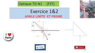 Série TD N1 Optique géométrique ex 1 et 2 [upl. by Imot]