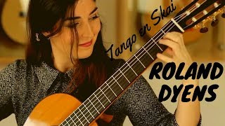 Andrea Gonzalez Caballero plays Tango en Skai by Roland Dyens on a Dieter Müller Doubletop 2018 [upl. by Atilrep]