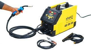 Unboxing and Test Shakti MIGMAGMMA GasGasless Welding Machine 3 In 1 Multi process [upl. by Joby]