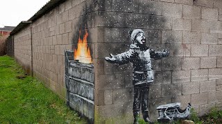 Banksys Street Art [upl. by Kassi]