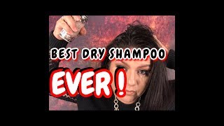 Extremely dirty hair DRY SHAMPOO IGK First Class Charcoal Detox Dry Shampoo [upl. by Suivart]