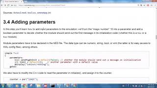 Omnet Tutorial part34 [upl. by Anertak]