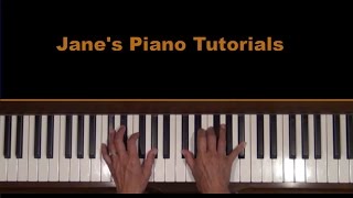 Scot Joplin The Entertainer Easy Piano Lesson 5 [upl. by Rutledge279]