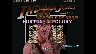 Indiana Jones and the Temple of Doom arcade 1cc [upl. by Aniretake73]