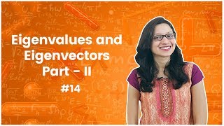 14Eigenvalues and Eigenvectors with Its Examples  Linear Algebra  Engineering Mathematics [upl. by Etnohs]