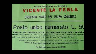 Strauss DIE FLEDERMAUS Overture  Vicente LA FERLA 1975 [upl. by Akirehs722]