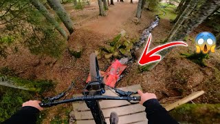 JE ME LANCE A LA MORT  Lac Blanc BikePark CRASH [upl. by Lawley705]