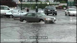 20090614 Hailstorm amp Flooding  Denver CO [upl. by Ttevy579]