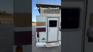 1976 Toyota Chinook camping toyota outdoors youtubeshorts ytshorts build diy custom shorts [upl. by Leitman603]