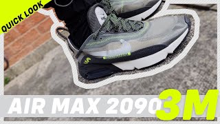 Nike Air Max 2090 SE 3M  Quick Look On Feet [upl. by Alikam]