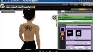 IMVU Tutorial Tattoo Any Skin Easy [upl. by Adirehs]