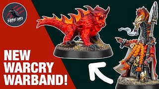 NEW WARCRY WARBAND Fyreslayer Get Some Love  Vulkyn Flameseekers amp A Baby Magma Lizard [upl. by Rihana]