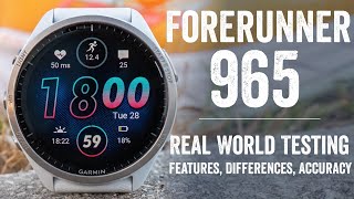 Garmin Forerunner 965 InDepth Review Finally AMOLED [upl. by Lib]