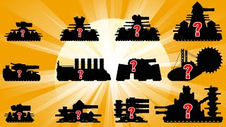 ALL SERIES  MEGA BOSS vs MEGA TANK  Cartoons about tankNina tank cartoon [upl. by Llenej]