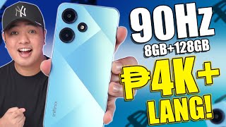 Infinix HOT 30i  GRABE 90Hz TAPOS 4K LANG [upl. by Zetroc340]