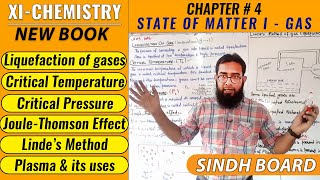 Critical Temperature  JouleThomsons Effect  Lindes Method  Plasma  XIChem  CH4  New Book [upl. by Saffren]