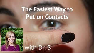 The Easiest Way to Put on Contacts [upl. by Navar]