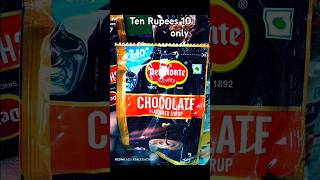 Del Monte Chocolate syrup Rupees 10 only 40 more chocolatey bigobasket Do you know [upl. by Nomra670]