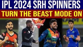 🤩IPL 2024 SRH SPINNERS🔥 BEAST MODE 🥵  SRH NEWS  Telugu [upl. by Blount]