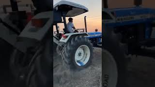 New holland 💙 modified 🔥🚜 nishudaswal stunt newholland automobile tractor haryana trending [upl. by Aral817]