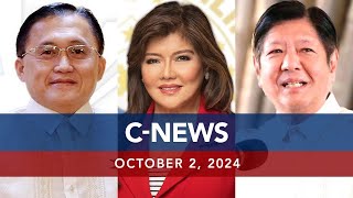 UNTV CNEWS  October 2 2024 [upl. by Eyatnod]