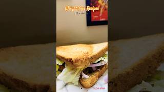 Breakfast recipes  Weight loss recipes  Diet plan  Brown bread recipes trendingshorts dietfood [upl. by Avram]