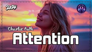 Charlie Puth  Attention Lyric Video [upl. by Odo688]