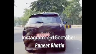 2022 Maruti Brezza Testing [upl. by Bugbee]