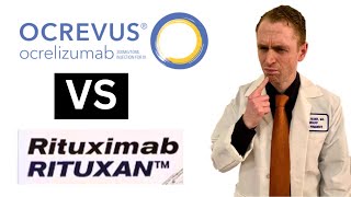 Ocrevus vs Rituximab Neurologist Explains Observational Data [upl. by Shannah]