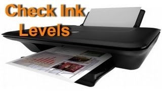 HP Deskjet Ink Advantage 2515  Check Ink Levels  Preview [upl. by Nairadas]