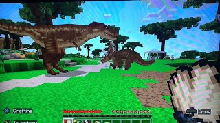 ASMR Minecraft Among Dinosaurs pt2 [upl. by Wesla]