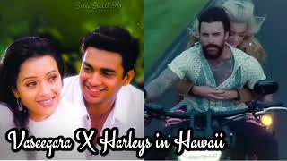 Vaseegara X Harleys in Hawaii Mashup Mix 🤍 Vaseegara X Harleys in Hawaii WhatsApp status 😊 MD Music [upl. by Eirrod]