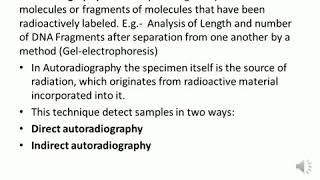 Autoradiography ppt [upl. by Ayrad548]