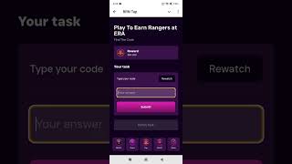 BRN Tap Play to Earn Rangers at ERA Update CodeBRN Tap Update Code Todaybrntap crypto mining [upl. by Eelyk864]