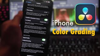 How To Color Grade ANY iPhone Footage EASILY  Davinci Resolve 18 amp 19 [upl. by Surdna]