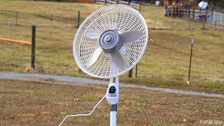 New Lasko Pedestal Fan Destruction [upl. by Boothman101]