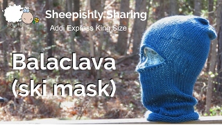 Addi Express Balaclava Ski Mask Tutorial [upl. by Dorin]