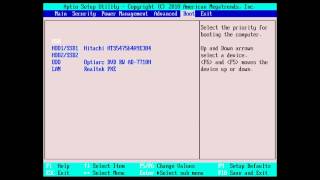 Toshiba HowTo Setting The System Boot Priority in Bios [upl. by Nhojleahcim]